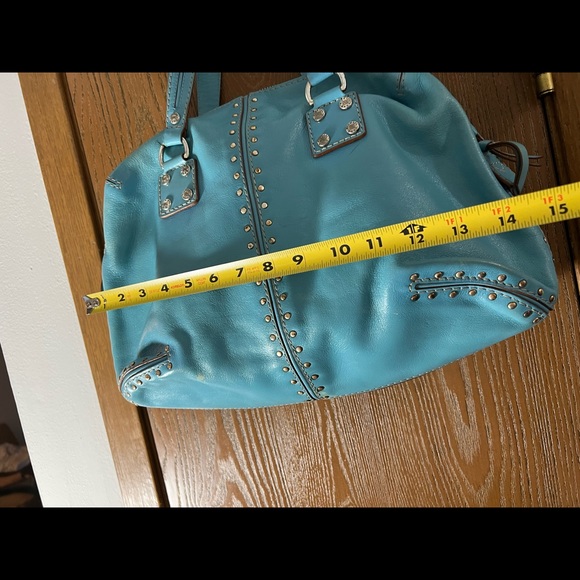 Vintage MK Turquoise purse bag - Picture 4 of 16